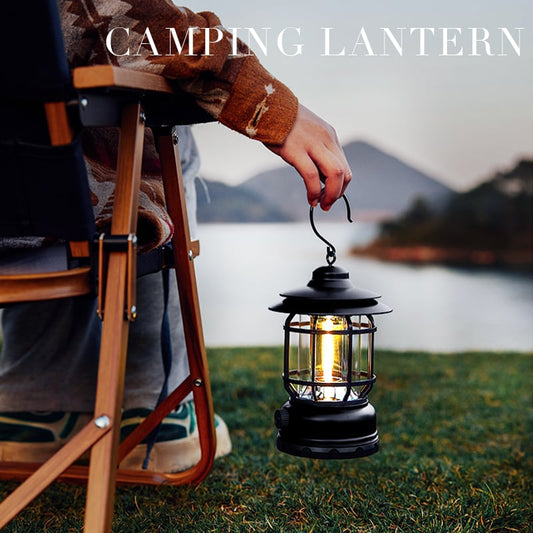 (⚡Last Day Flash Sale-45% OFF) Portable Retro LED Camping Lantern